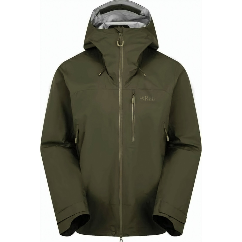 RAB High Collar Olive Green Rab Jacket